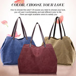 Large Capacity Retro Casual Canvas Handbag