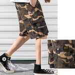 Summer Overalls Men Casual Shorts