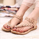 Dainty Floral Sandals for Women