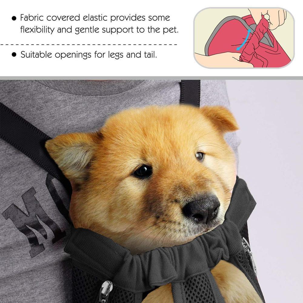 Portable Dog Front Carrier Backpack