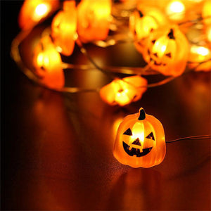 Halloween Pumpkin String Lights