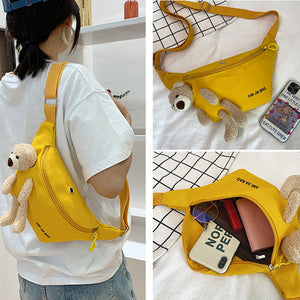 Cartoon Bear Shoulder Bag