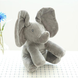 Music Plush Elephant, Hide-and-seek game Electric Toy