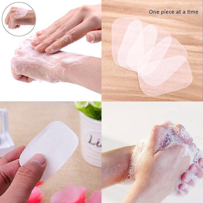 Portable Hand-Washing Paper 5 boxes(100 PCS)