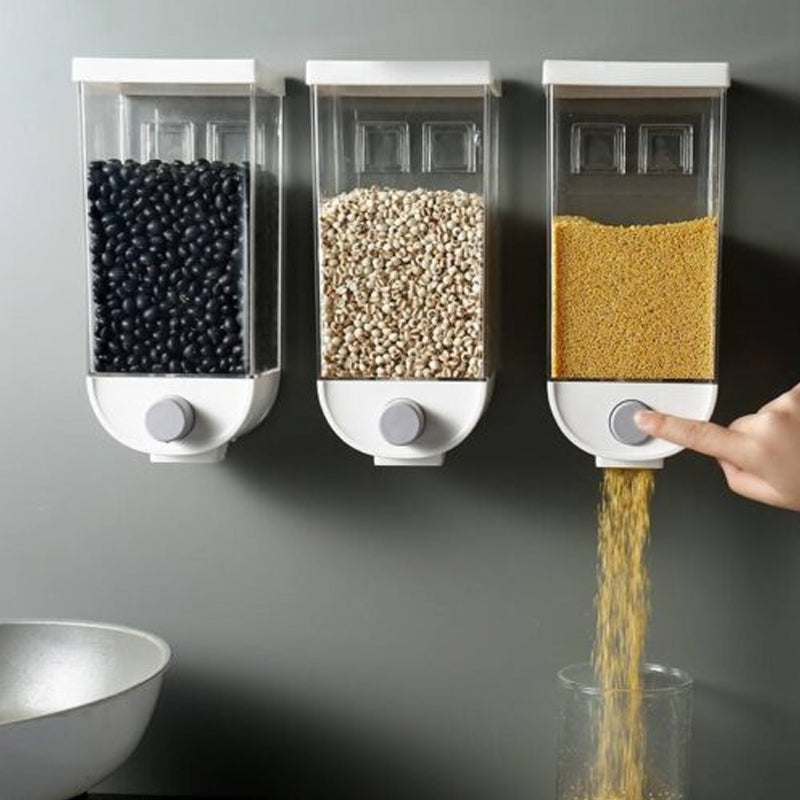 Wall Mounted Kitchen Storage for Cereales