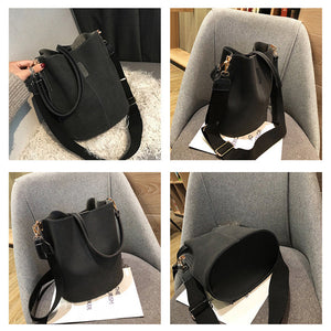 Matte PU Leather Bucket