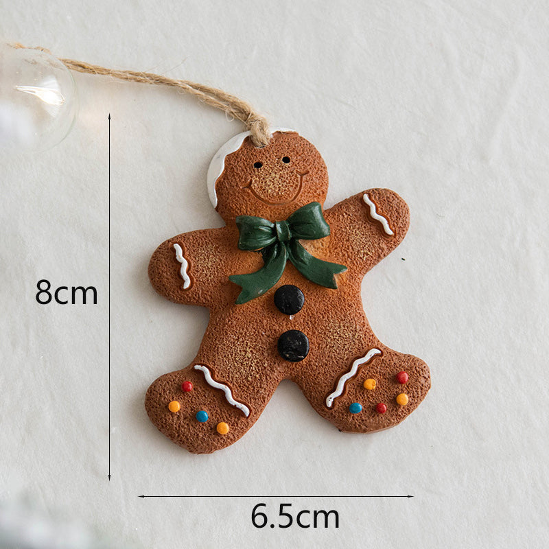 Gingerbread Man Pendant