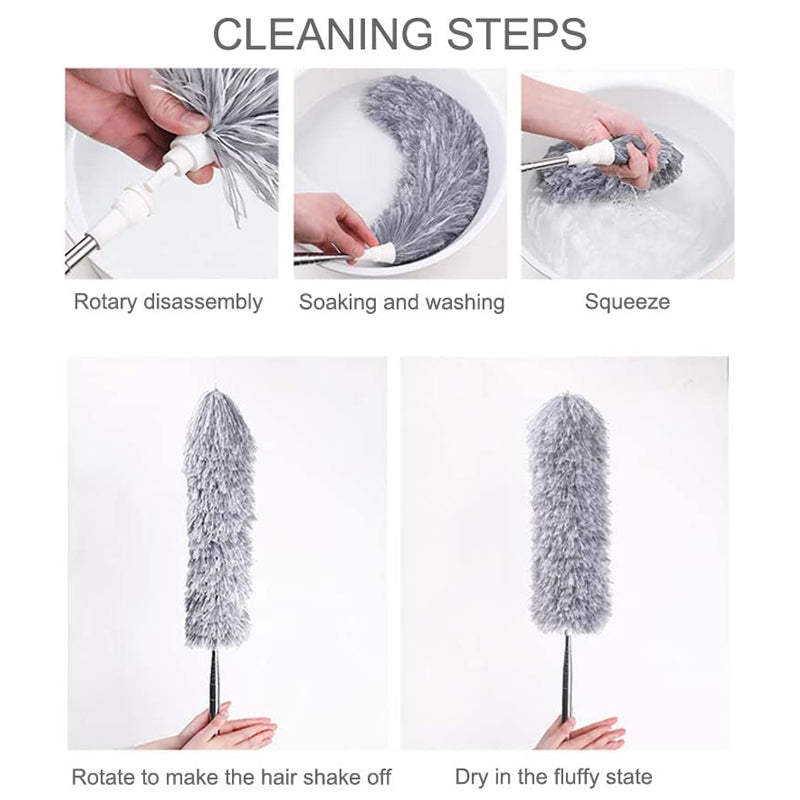 Retractable Soft Cleaning Brush