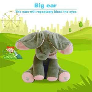 Music Plush Elephant, Hide-and-seek game Electric Toy