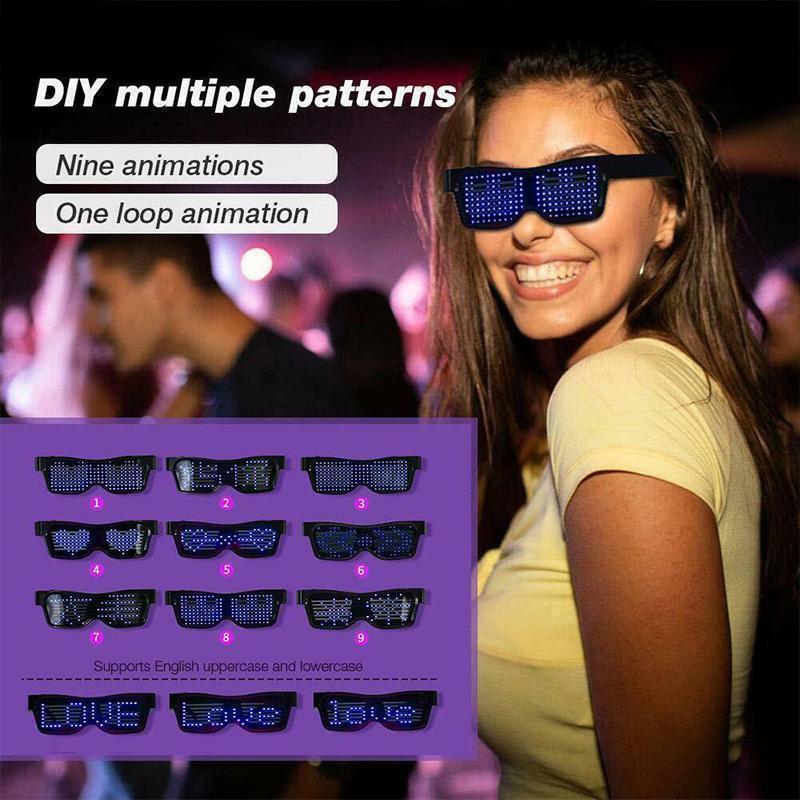 LED Glowing Glasses Party