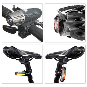 Rechargeable Bike Light Set