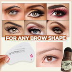 Eyebrow Stamp Stencil Kit