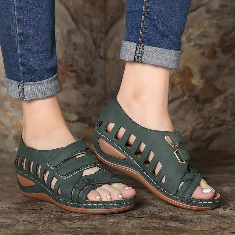 Woman Summer Velcro Sandals