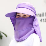 Detachable UPF50 Sun Hat Mask