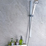 4-mode Handheld Pressurized Shower Head with Pause Switch