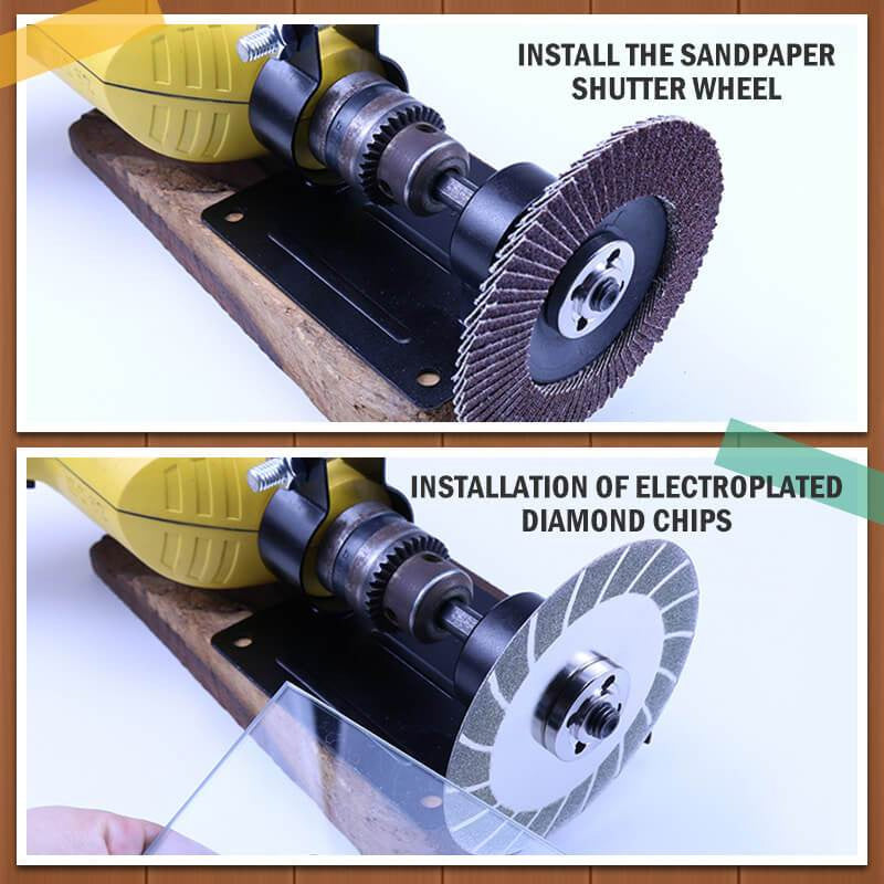 Electric Drill Cutting Base