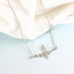 Heartbeat Love ECG Necklace