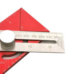 Aluminum alloy multifunctional angle ruler