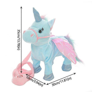 WALKING & SINGING UNICORN PLUSH TOY