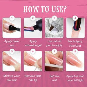 Thermal Poly Gel Nail Set