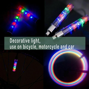 Bicycle Tire Flashing Light