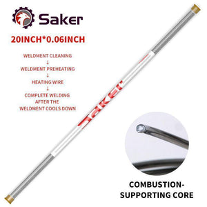 Saker® Solution Welding Flux-Cored Rods