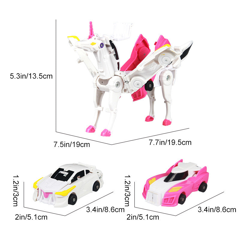 Deformed Unicorn Car Toys