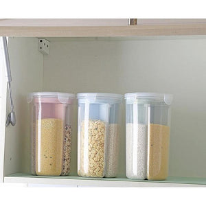 Rotating Kitchen Storage Tank Dry Food Storage Containers Cereal Storage