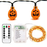 Halloween Pumpkin String Lights