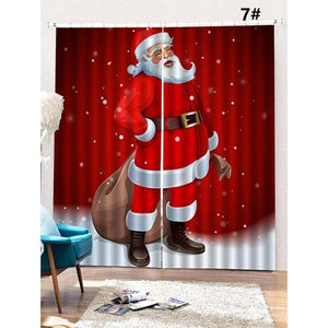 Christmas Window Curtains - 10 patterns