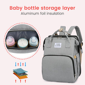 All-in-one Baby Diaper Backpack