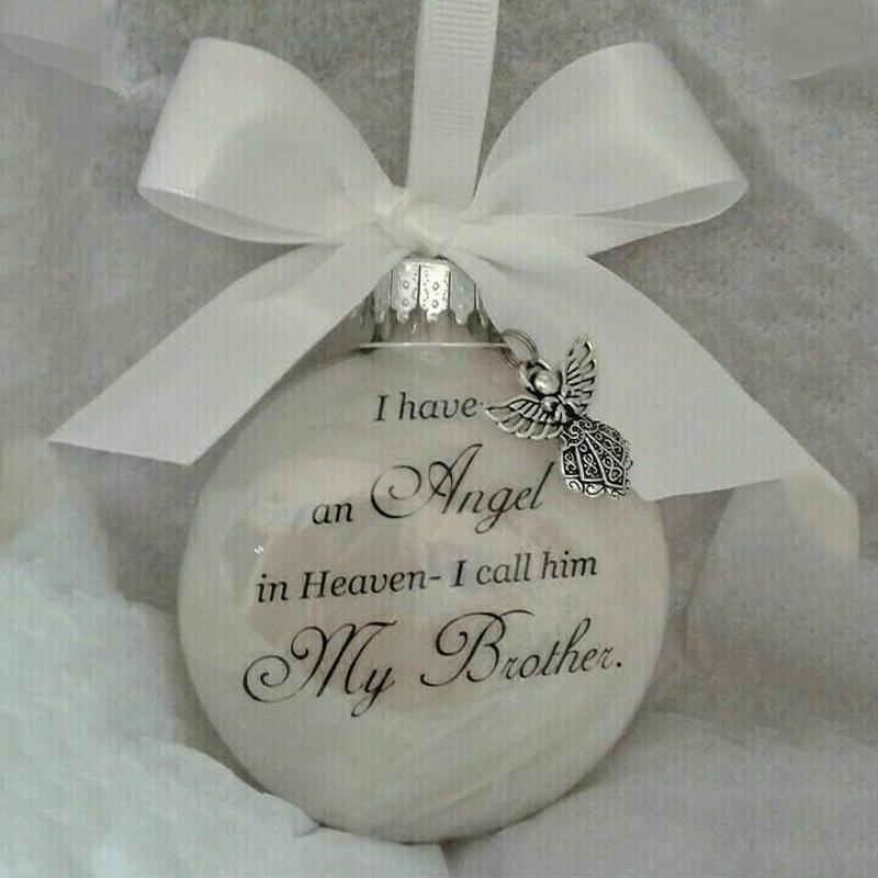 Angel In Heaven Memorial Ornament