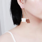 Sterling Silver Toilet Paper Earrings