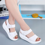 Comfortable Platform Wedge Sandal With Style