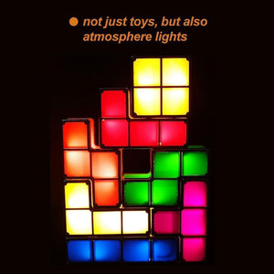 Tetris Stackable LED Night Light