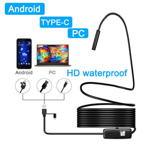 Android Endoscope Flexible and Waterproof Camera