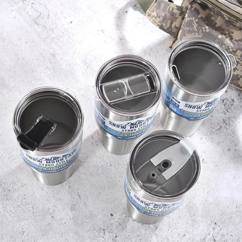 Car Cup 304 Stainless Steel Thermos Flask