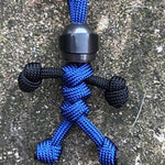 Braided Rope Paracord Buddy Keychain