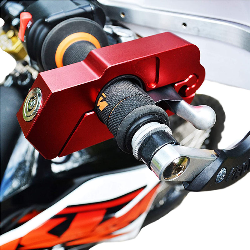 Aluminum alloy handlebar lock