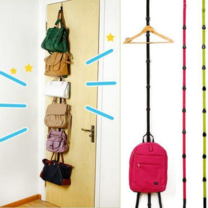 The multifunctional carrying strap over the door