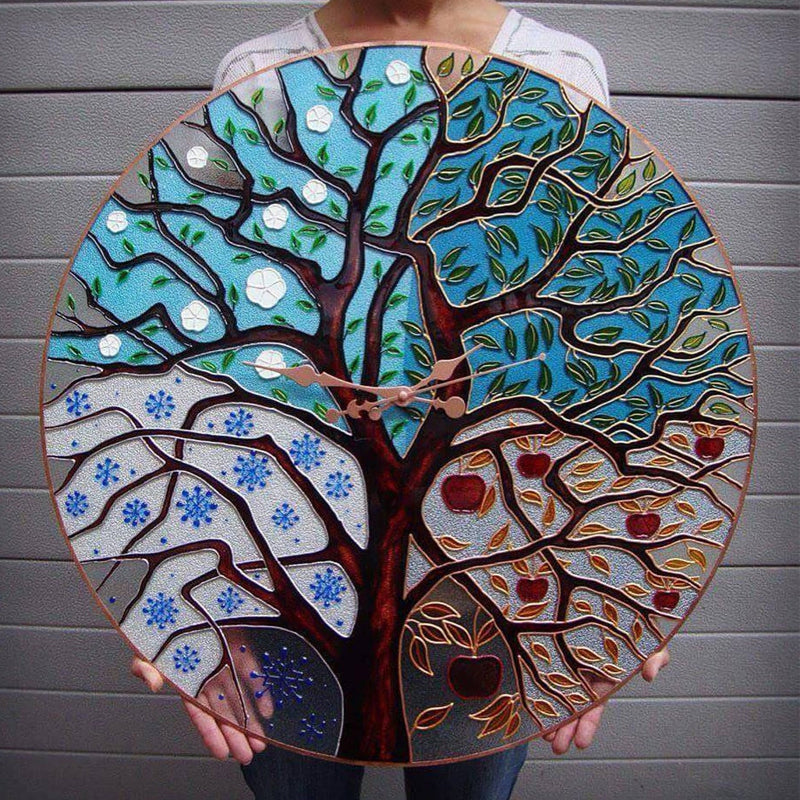 Tree Of Life Wall Clock