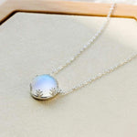 Aurore Borealis Silver Necklace