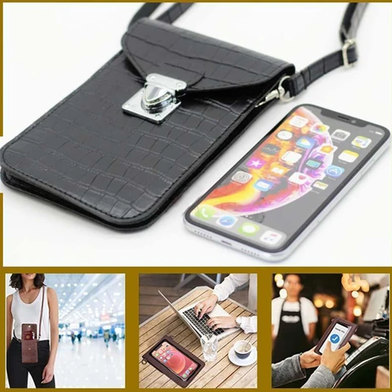 Portable Touch Screen Mobile Phone Bag