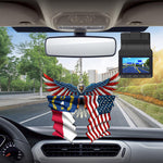 Eagle Flag Hanging Ornament for Car