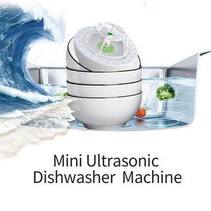 Ultrasonic Portable Dishwasher And  Laundry Artifact