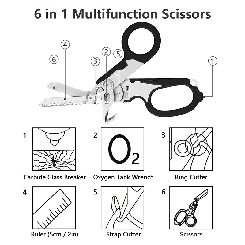 Professional Folding Scissors