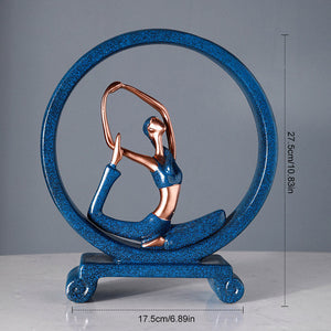 Yoga Girl Decoration