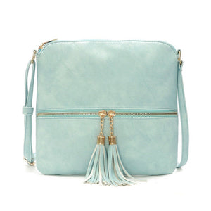 Medium Crossbody Bag with Tassel