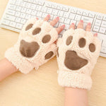 Paw Fingerless Gloves