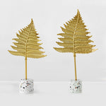 Golden Leaves Ornaments